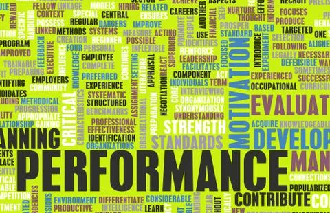 Performance review Stock Illustration