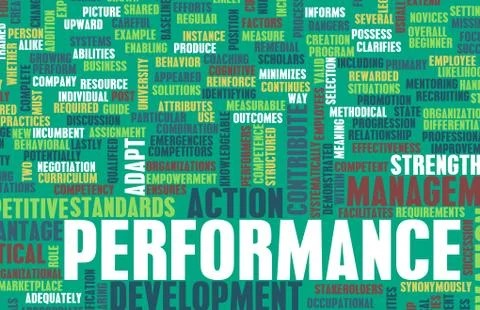 Performance Review Stock Illustration