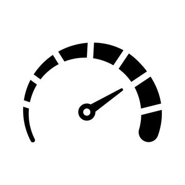 Performance, seo, speed, speedometer icon. Stock Illustration