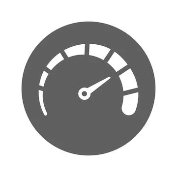 Performance, seo, speed, speedometer icon. Stock Illustration