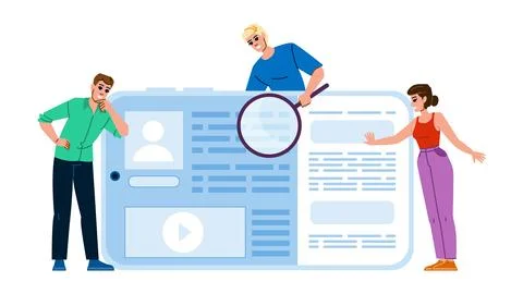 Performance site audit vector イラスト素材