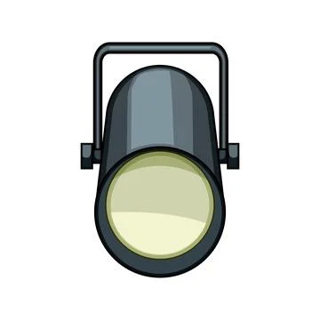 Performance spotlight stage cartoon vector illustration イラスト素材