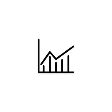 Performance Stats Icon Ideal for Metrics and Data Visualization Stock Illustration