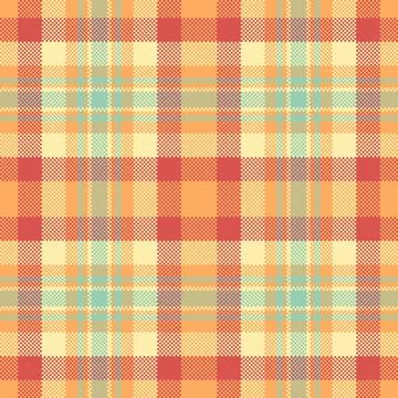 Performance texture pattern textile, realistic background fabric check. Hal.. Stock Illustration