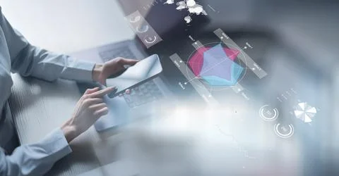 Performance Tracking KPI System for Business Analytics and Operational Moni.. Fotos de archivo