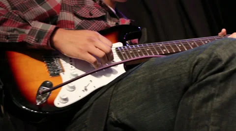 Performers in live concert Stock Footage 29363863