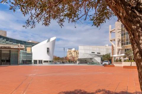 Performing Arts Centre, Tel Aviv, Israel Stock Photos