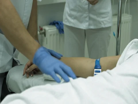 Performing surgery in operation room Video stock 81374556