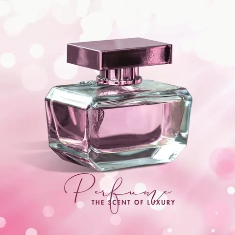 Perfume animated AD Stock Footage 307315684