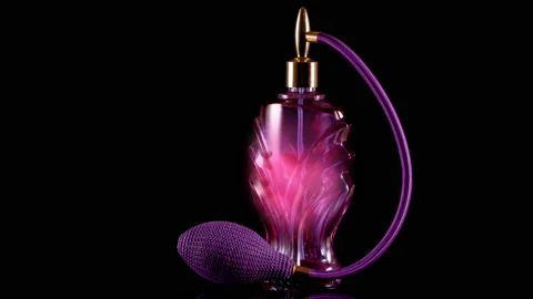 Perfume Bottle Cinemagraph Stock Footage 159109792