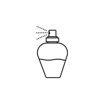 Perfume Bottle. Eps-10. Stock-Illustration