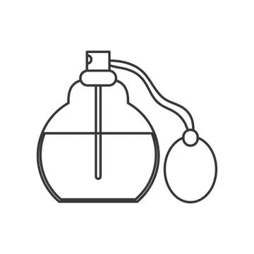 Perfume bottle icon Stockillustratie