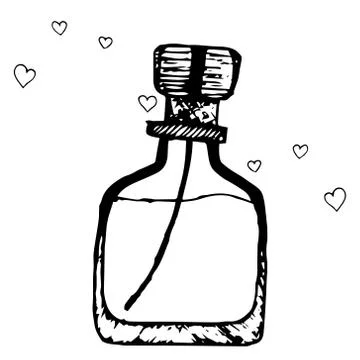 Perfume bottle icon. Stock Illustration