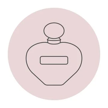 Perfume bottle icon Stock Illustration