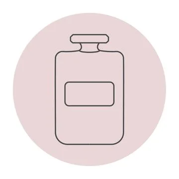 Perfume bottle icon Stock Illustration