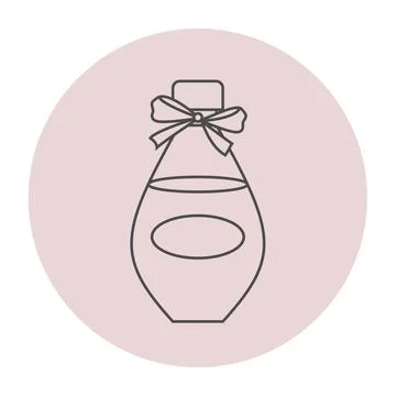 Perfume bottle icon Stock Illustration
