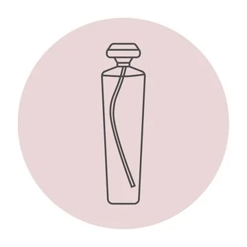 Perfume bottle icon Stock Illustration