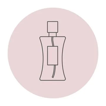 Perfume bottle icon Stock Illustration