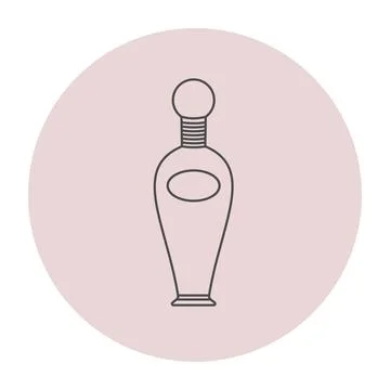 Perfume bottle icon Stock Illustration