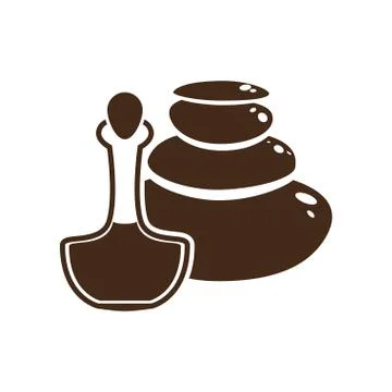 Perfume bottle icon image Illustration