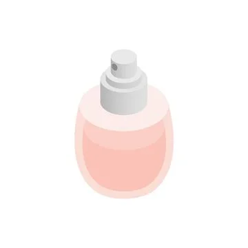 Perfume bottle icon, isometric 3d style Stockillustratie