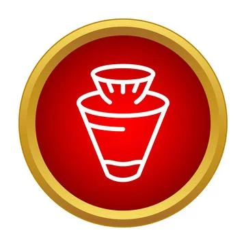 Perfume bottle icon representing scent and fragrance Stockillustratie