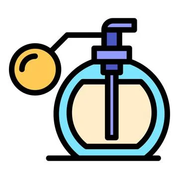 Perfume bottle icon vector flat Stock-Illustration