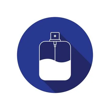 Perfume bottle icon vector Stock Illustration