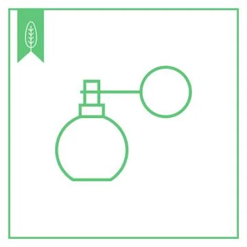 Perfume bottle Stock Illustration