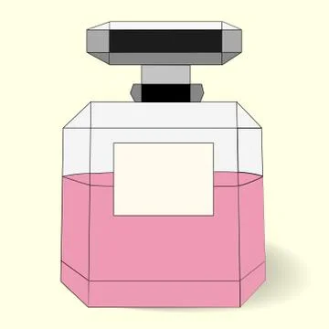 Perfume bottle Stock Illustration