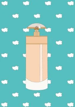 Perfume Bottle Stock-Illustration