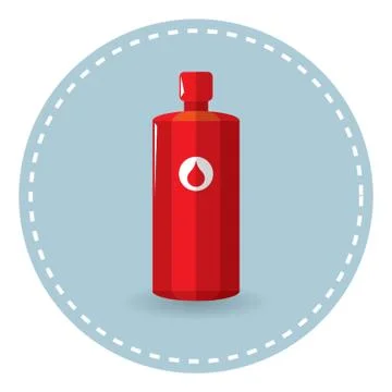 Perfume Bottle Illustration