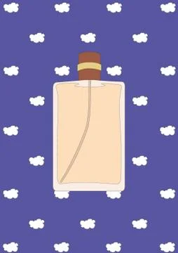 Perfume Bottle Stock-Illustration