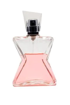 Perfume bottle isolate Stock Photos