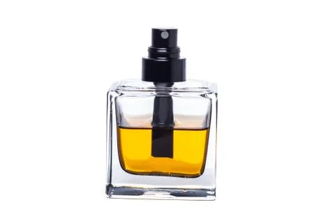 Perfume bottle isolated Stock Photos