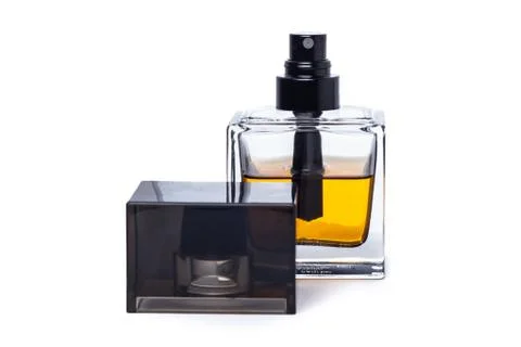 Perfume bottle isolated Stock Photos