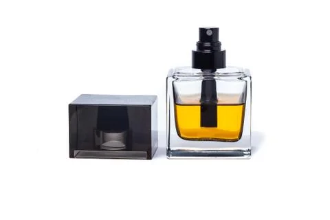 Perfume bottle isolated Stock Photos