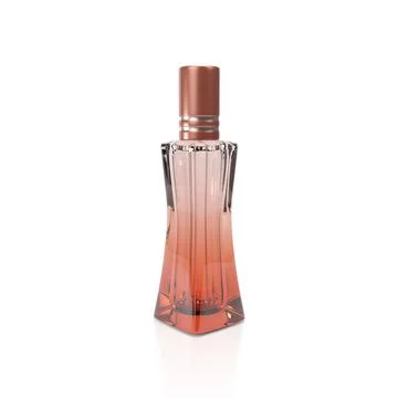 Perfume bottle isolated on white background. 3d render Stock-Illustration