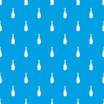 Perfume bottle lavender pattern vector seamless blue Stock-Illustration