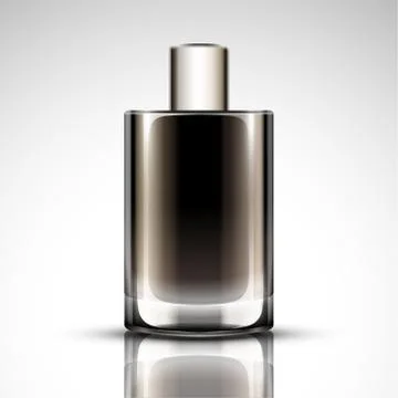 Perfume bottle mockup 스톡 일러스트