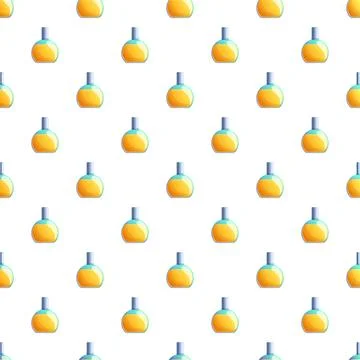 Perfume bottle pattern creating seamless beauty background Stock-Illustration