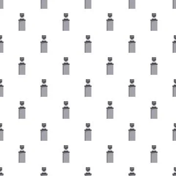 Perfume bottle pattern creating a seamless background Stockillustratie