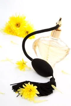 Perfume bottle. Stock Photos
