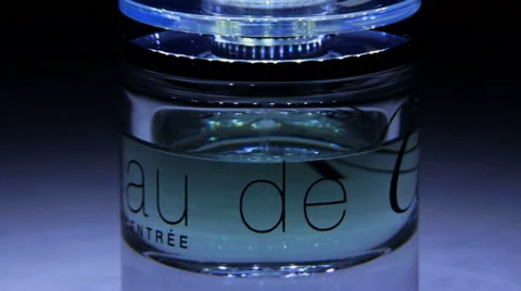 Perfume Bottle Rotating Camera HD 스톡 동영상 41237985