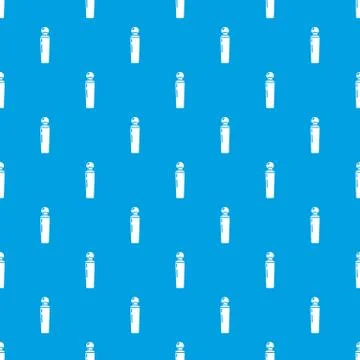 Perfume bottle tokyo pattern seamless blue Stock-Illustration