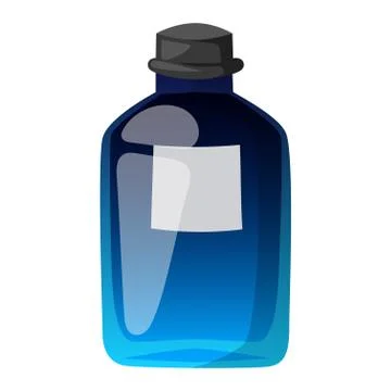 Perfume bottle vector template Illustrazione stock