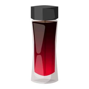 Perfume bottle vector template Stock-Illustration