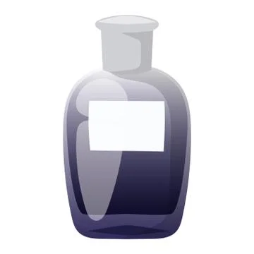 Perfume bottle vector template Illustrazione stock