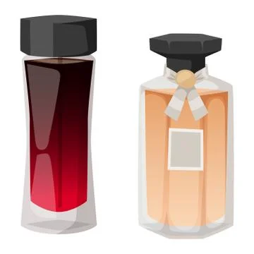 Perfume bottle vector template Stock-Illustration