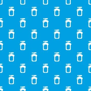 Perfume bottle water pattern seamless blue Stock-Illustration